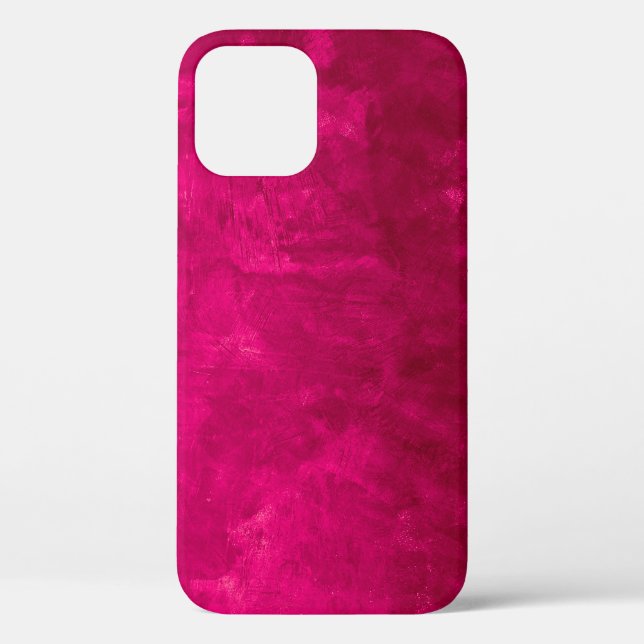 Coques Case-Mate iPhone Mur rose foncé : Texture Abstraite. (Verso)