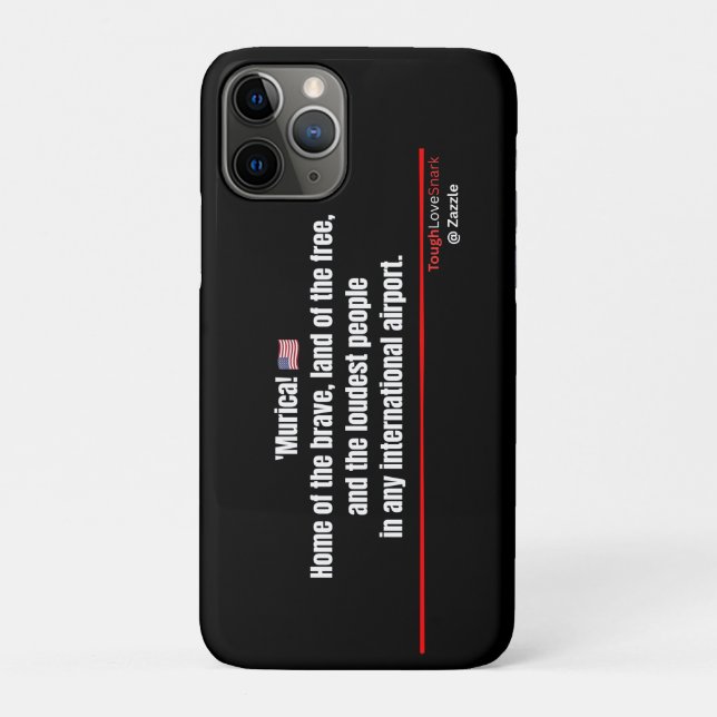 Coques Case-Mate iPhone 'Murica ! Drôle de patriotisme  (Dos)