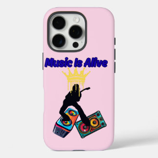 Coque iPhone 16 Pro Music Is Alive