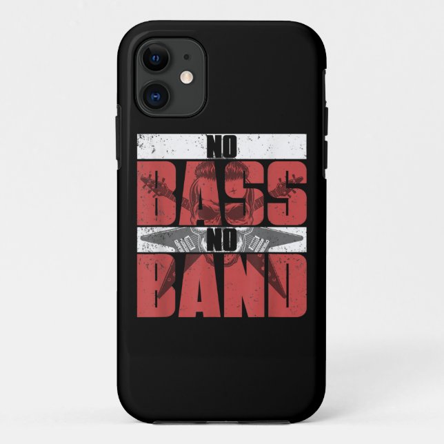 Coques Case-Mate iPhone Musicien Bhelp Idée Cadeau Basse Guitare (Dos)