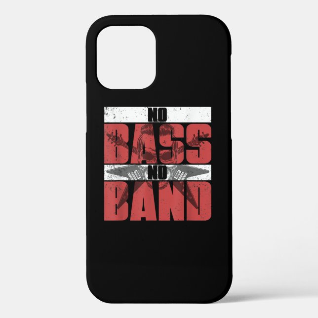 Coques Case-Mate iPhone Musicien Bhelp Idée Cadeau Basse Guitare (Verso)