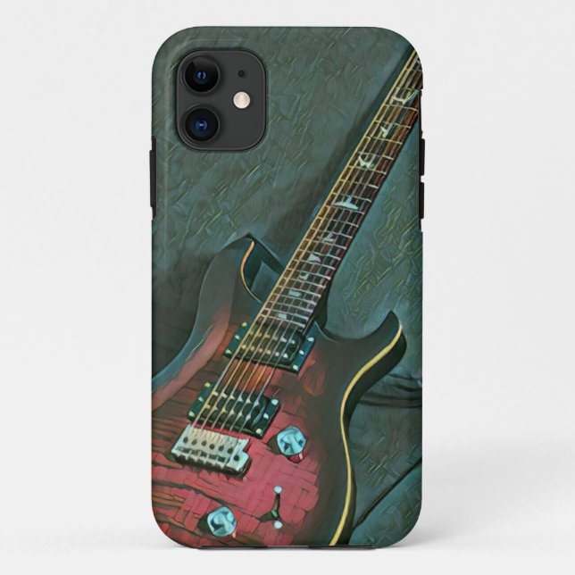 Coques Case-Mate iPhone musicien guitare amoureux cadeau (Dos)