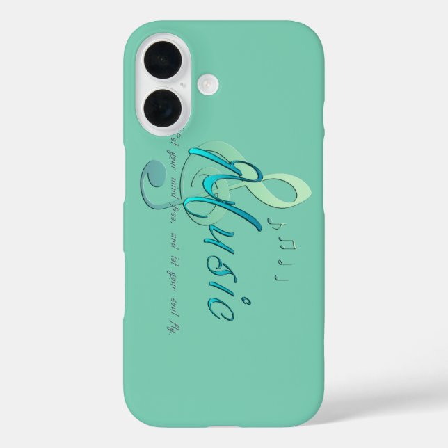 Coques Case-Mate iPhone Musique (Verso)