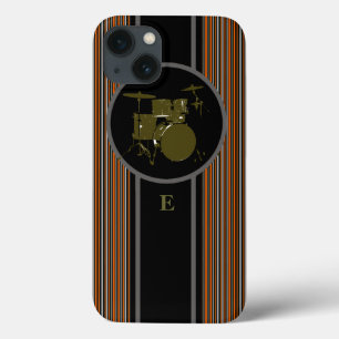 Etui iPhone Case-Mate musique à tambour rayé personnalisable