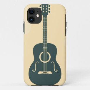 Case-Mate iPhone Case Musique acoustique de guitare rétro