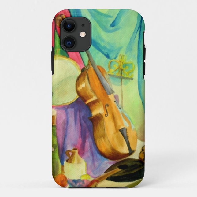 Coques Case-Mate iPhone Musique aquarelle (Dos)