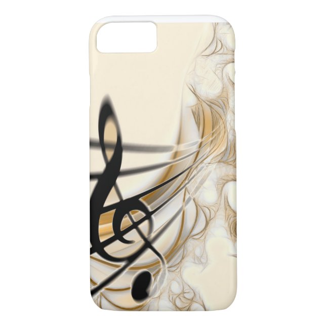 Coques Case-Mate iPhone Musique - clef trible (Dos)