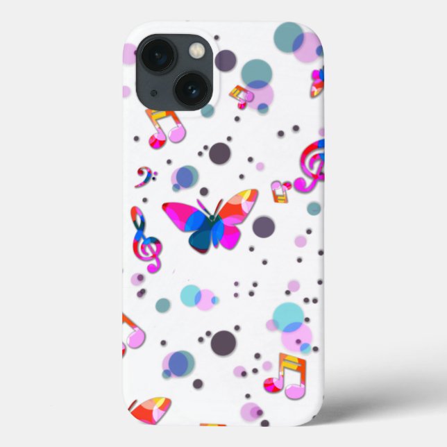 Coques Case-Mate iPhone Musique Colorée Danseuse (Verso)
