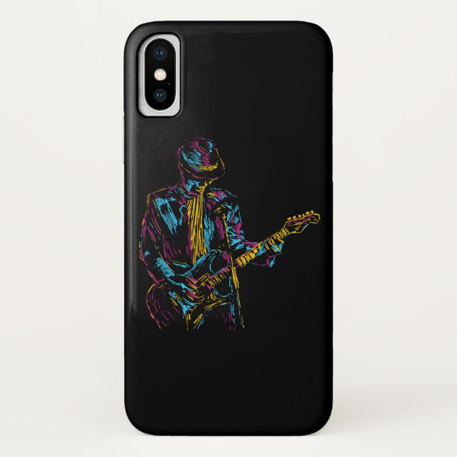 Coques Case-Mate iPhone musique de guitare (Dos)