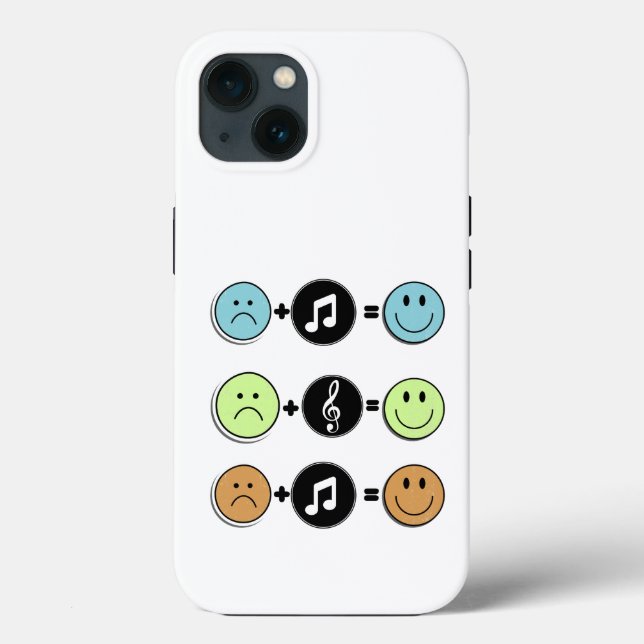 Coques Case-Mate iPhone Musique et mathématiques amusantes (Verso)
