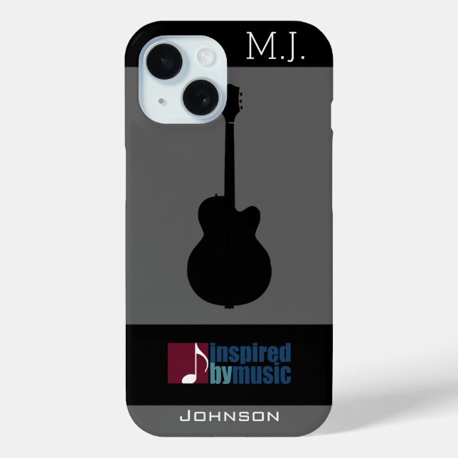 Coques Case-Mate iPhone Musique / guitare (Verso)