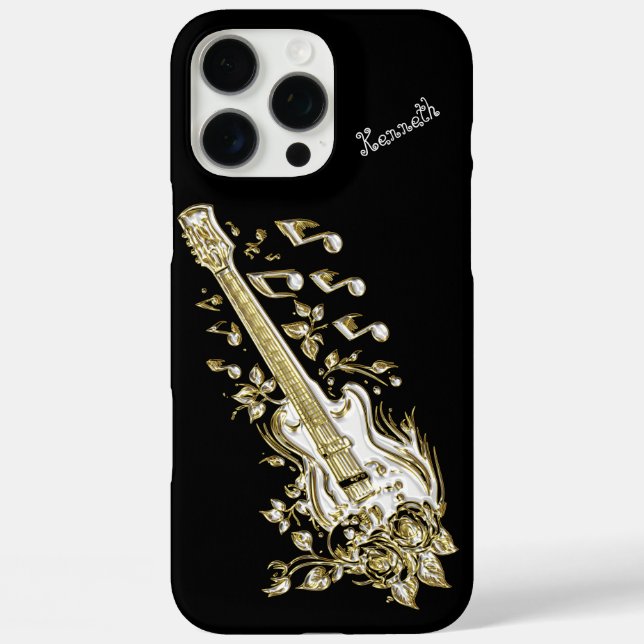 Coques Case-Mate iPhone Musique guitare rayonne Pure Brilliance (Verso)