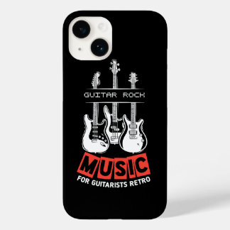 Coque Case-Mate iPhone Musique Rock Guitare Pour Guitaristes Retro