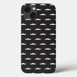 Etui iPhone Case-Mate Mustache hipster pattern