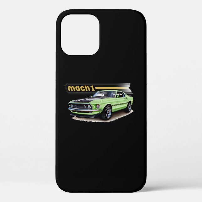 Coques Case-Mate iPhone Mustang Mach 1  (Verso)