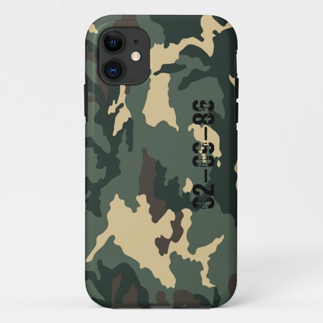 Coques Case-Mate iPhone Muster Camouflage (Dos)