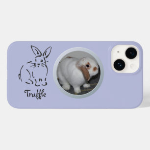 Coque Case-Mate iPhone My Sweet Bunny, Animal de compagnie Photo et nom c