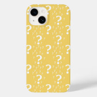 Mystère question marque énigme puzzle jaune