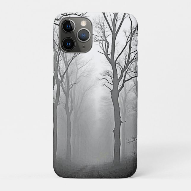 Coques Case-Mate iPhone Mysterious Foggy Forest Path (Dos)