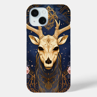 Coque Case-Mate iPhone Mystic Deer Stag avec Antler Witchy Dark Academia