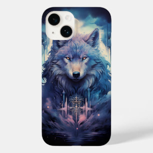 Coque Case-Mate iPhone Mystic Moon Wolf Guardian