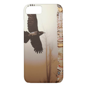 Case-Mate iPhone Case Mystic Raven & Haida Totem-Pole Crow-lover Art