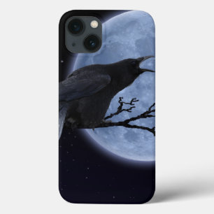 Case-Mate iPhone Case Mystic Raven & Pleine lune Crow-lover Art