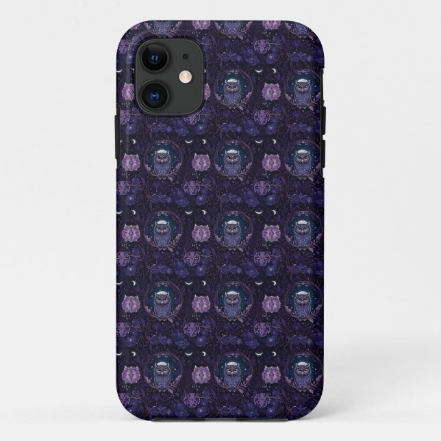 Coques Case-Mate iPhone Mystical Owl Forest Phone Case (Dos)