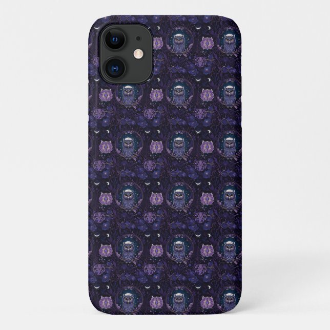 Coques Case-Mate iPhone Mystical Owl Forest Phone Case (Dos)