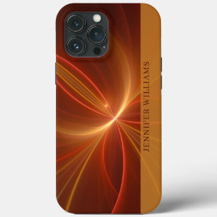 Case-Mate iPhone Case Mystique Abstrait Fractal Moderne Couleurs chaudes