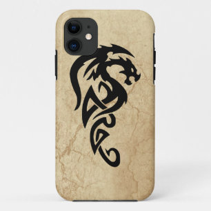 Coque Case-Mate iPhone Mythique Dragon Tribal, Année du Dragon Design