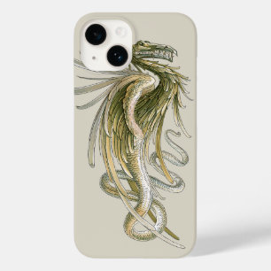 Coques Pour iPhone Mythologie vintage, Dragon ailé avec une queue de
