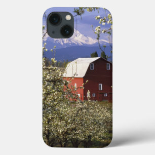 Etui iPhone 13 N.A., USA, Oregon, Hood River County. Red