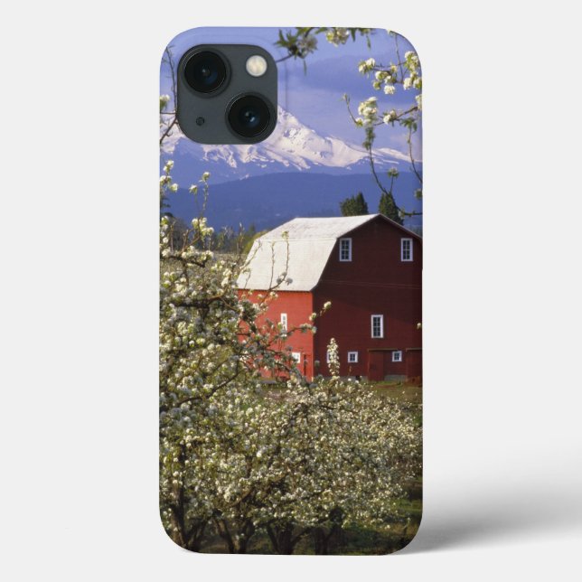 Coques Case-Mate iPhone N.A., USA, Oregon, Hood River County. Red (Verso)