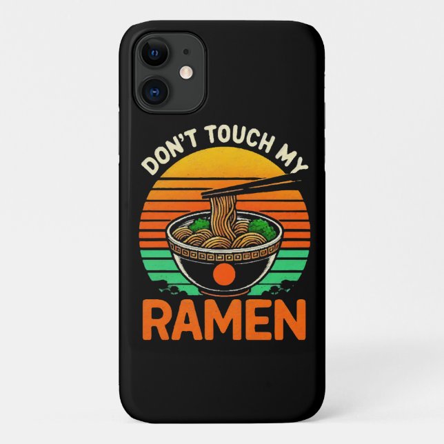 Coques Case-Mate iPhone N' touchez pas l'amateur de ramen (Dos)
