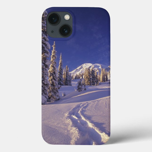 Coques Case-Mate iPhone NA, États-Unis, Washington, Mt. Rainier NP, raquet (Verso)