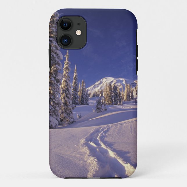 Coques Case-Mate iPhone NA, États-Unis, Washington, Mt. Rainier NP, raquet (Dos)