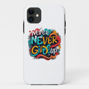 Case-Mate iPhone Case N'abandonnez jamais