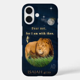 Coque Pour iPhone 16 N'aie pas peur car je suis avec toi