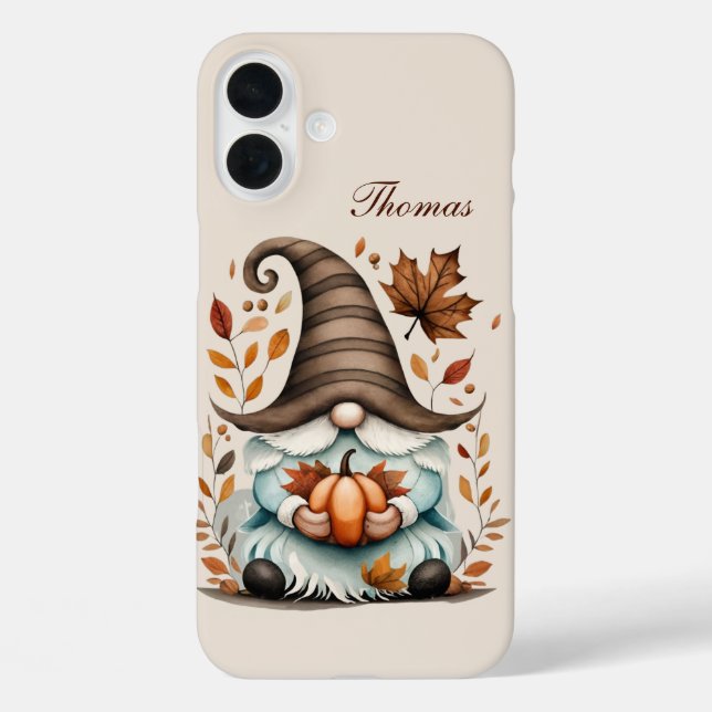 Coques Case-Mate iPhone Nain saisonnier ajouter un nom  (Verso)