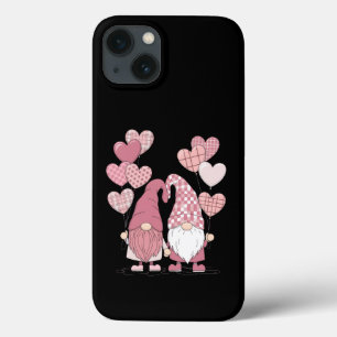Case-Mate iPhone Case Nains de la Saint-Valentin à carreaux buffles rose