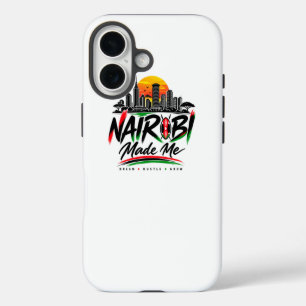 Coque Pour iPhone 16 Nairobi m'a fait – Fierté du Kenya