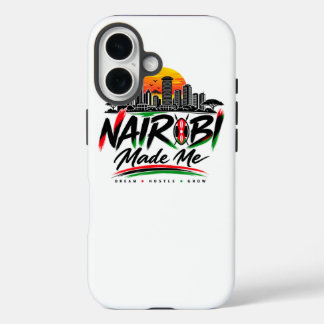 Coque Pour iPhone 16 Nairobi m'a fait – Fierté du Kenya
