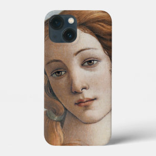 Etui iPhone 13 Mini Naissance de Vénus gros plan tête