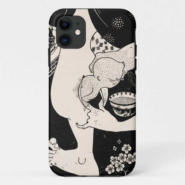 Coques Case-Mate iPhone Naissance du veau de la jambe, illustration de (Dos)