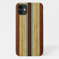 Nalu Hou Faux Koa Bois Surf board Aqua