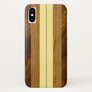 Coque Case-Mate Pour iPhone Nalu Mua Faux Koa Bois Surf