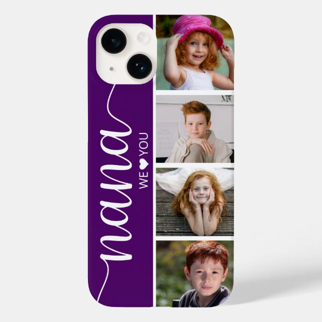 Coques Case-Mate iPhone Nana 4 Photo (Verso)