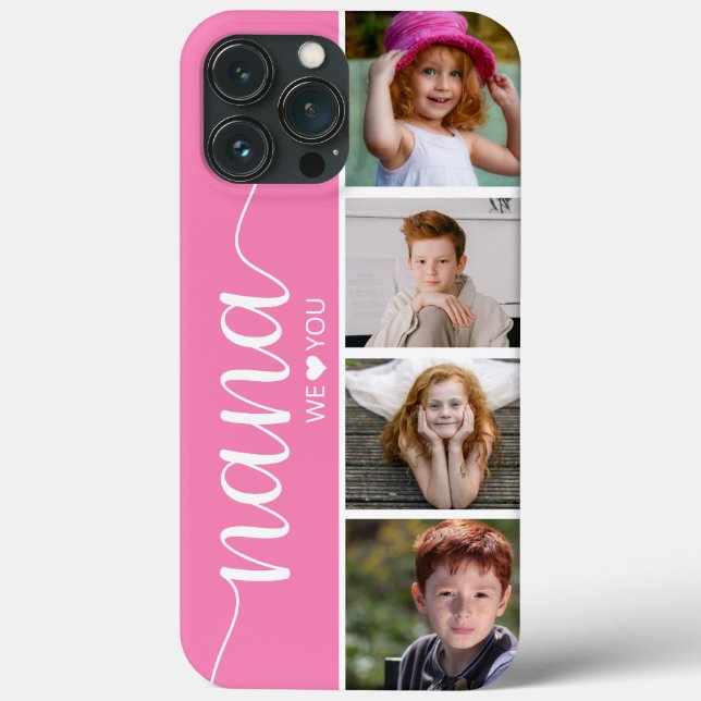 Coques Case-Mate iPhone Nana We Love You Photo (Verso)