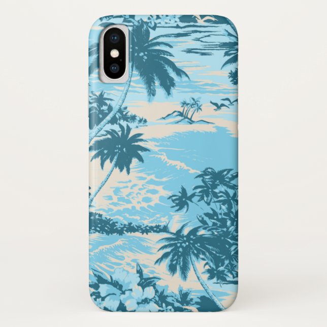 Coques Case-Mate iPhone Napili Bay Hawaiian Island Pittoresque Aqua (Dos)
